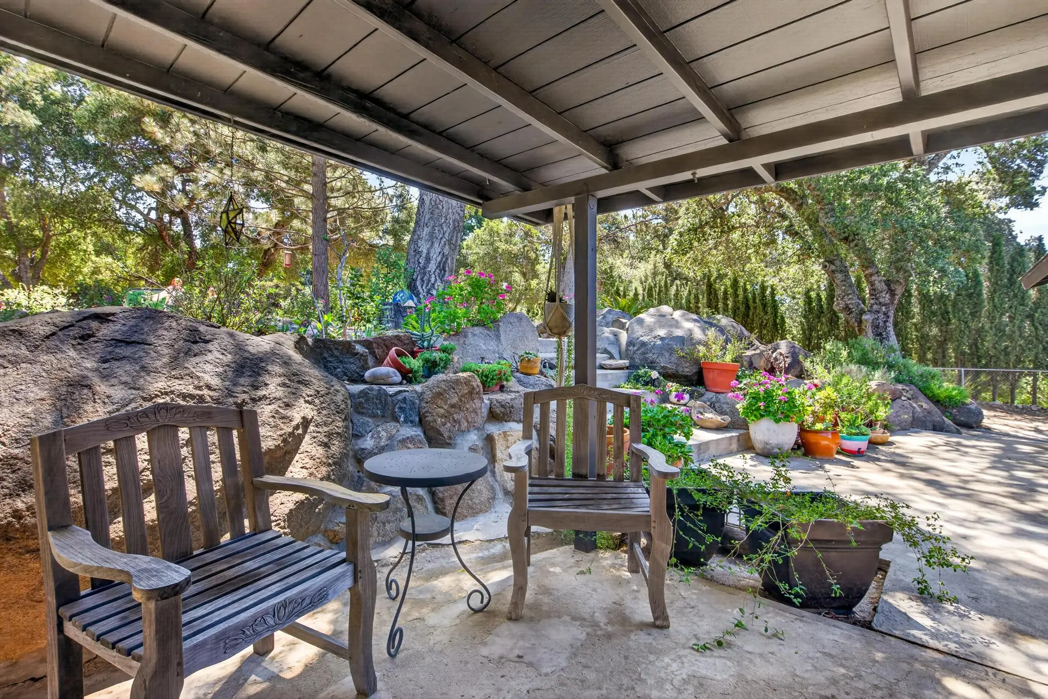 Stone Sanctuary Garden Escape