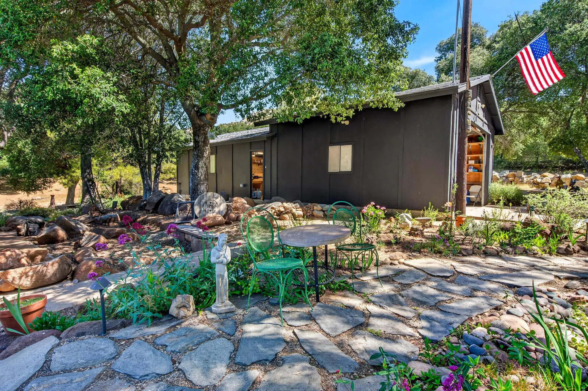 Stone Sanctuary Garden Escape